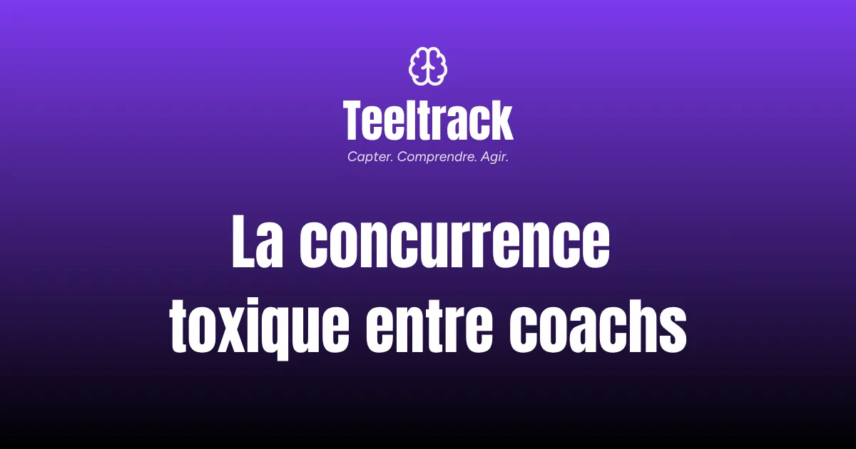 La concurrence toxique entre coachs : pourquoi elle te freine plus qu'elle ne te pousse